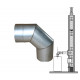 Koleno 90 st.  napojovací koleno,  vložka  nerez  tl. 0,6 mm 