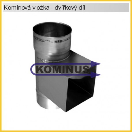 Čistící dvířkový díl žáruvzdorný v pr. 180 mm v tl. 1 mm - Kominus