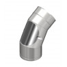 Koleno 60 st.  napojovací koleno s RO,  vložka  nerez  tl. 0,6 mm 